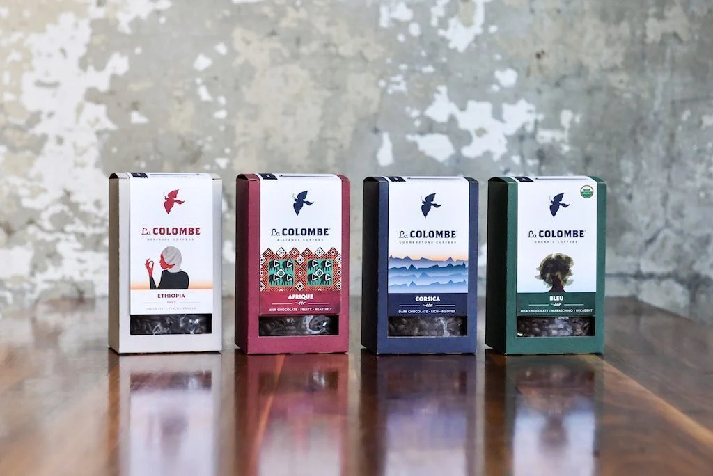 La Colombe coffee packaging - Terbodore