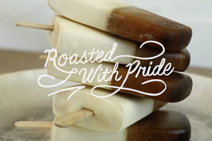 Roasted with Pride - Terbodore Creme Brulee Iced Coffee Popsicle