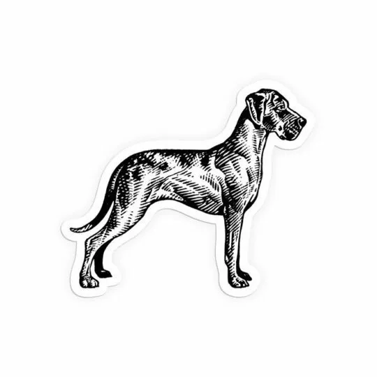 The Great Dane Dog logo - Terbodore