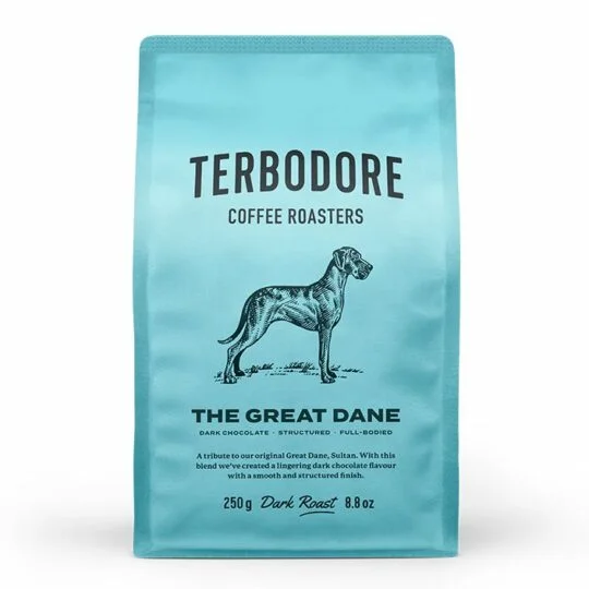 Terbodore The Great Dane Coffee bag - front view