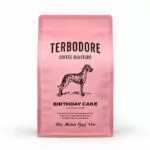 Terbodore Birthday Cake Coffee bag - front