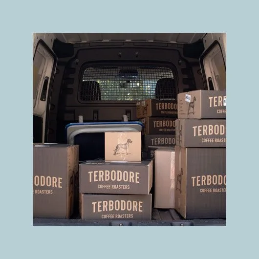 Van with Terbodore boxes - Terbodore