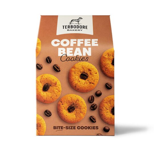 Coffee Bean Cookies front view - Terbodore Bakery