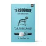 Front packaging of Great Dane Flavoured Capsules - Terbodore