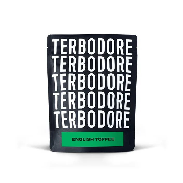 Terbodore English Toffee Coffee Sample bag