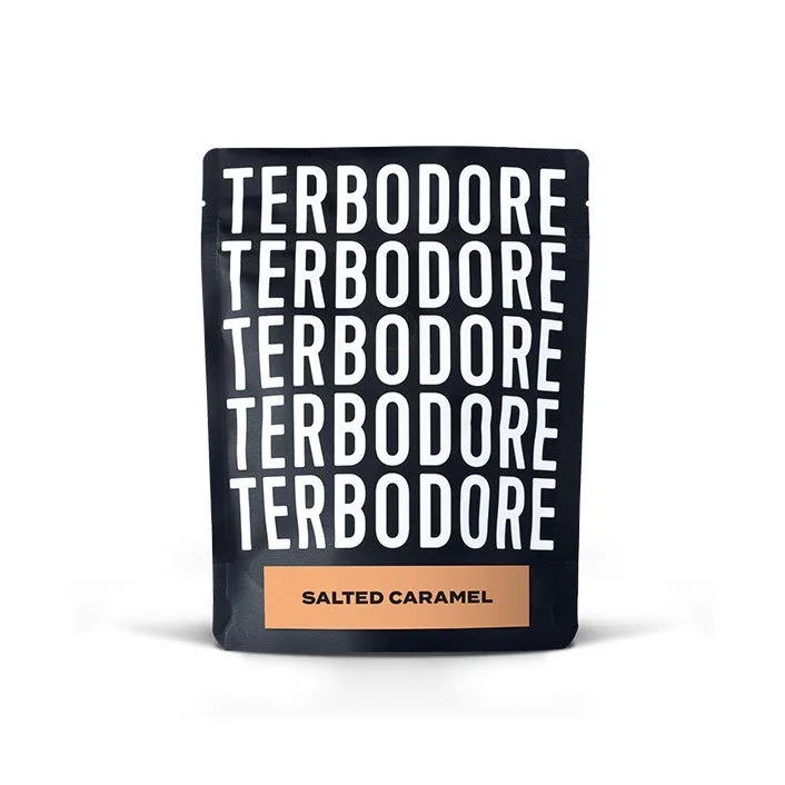 Terbodore coffee Salted Caramel Sample pack - front