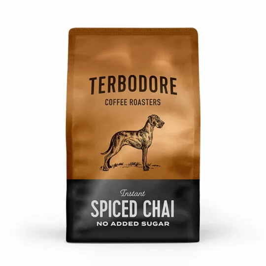 Terbodore Instant Spiced Chai no added sugar Bag - front view