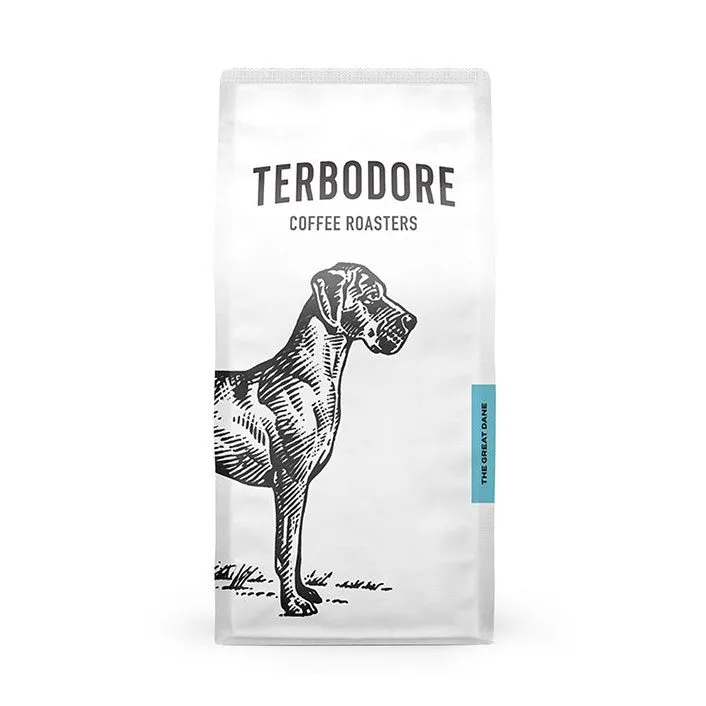 Terbodore Coffee The Great Dane 1kg pack - front