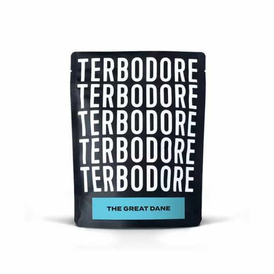 Terbodore The Great Dane Coffee sample pack - front