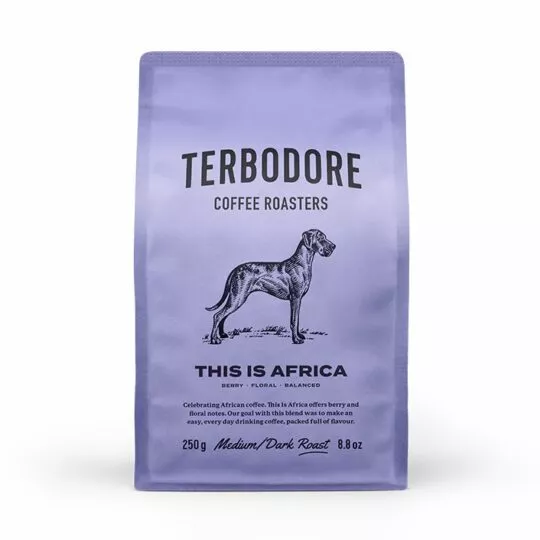 Terbodore This is Africa Coffee Pack - front