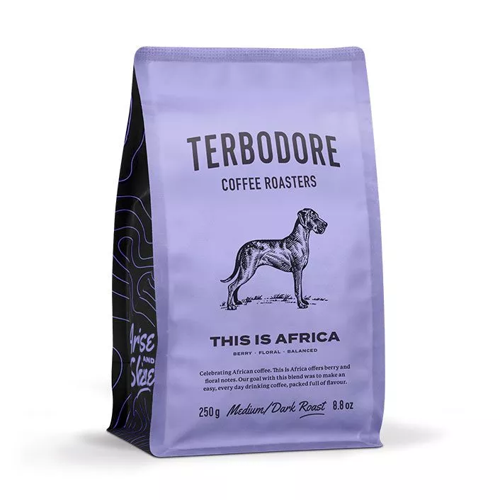 Terbodore This is Africa Coffee Pack - side