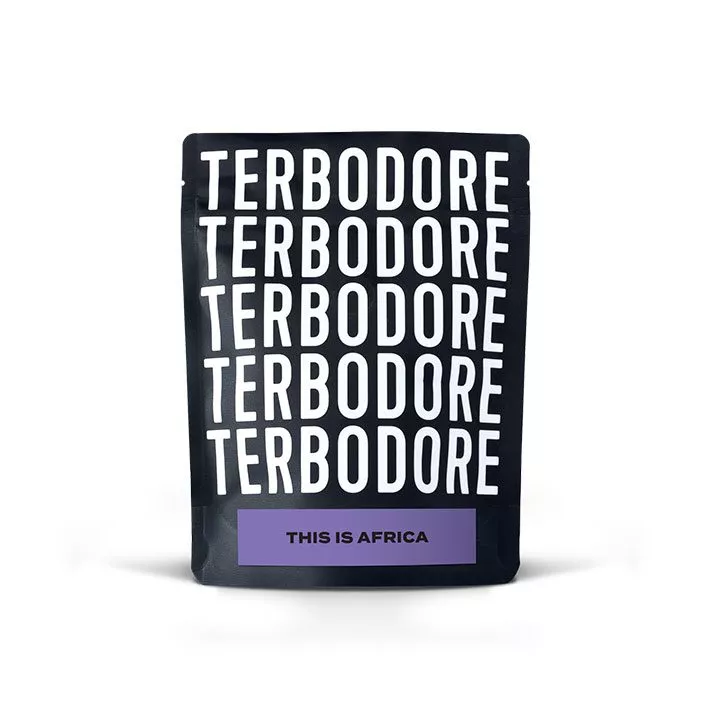 Terbodore This is Africa Coffee sample Pack - front